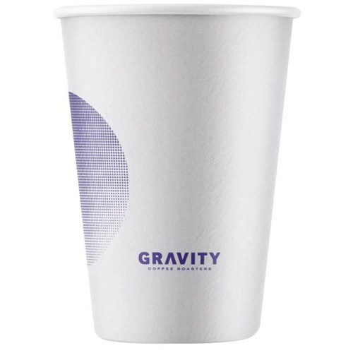 Biocup Hot Gravity Paper Cup 8oz, Pack of 50