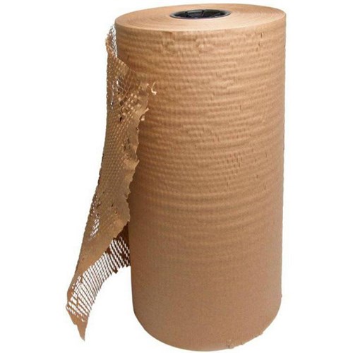 Geami WrapPak Honeycomb Die-Cut Kraft Paper/Void Fill Roll 510mm x 250m Brown