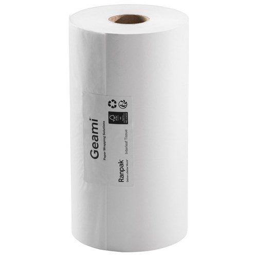 Geami Void Fill Wrap Paper Roll 300mm x 840m White