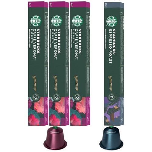 Starbucks Caffe Verona Coffee Capsules, 3 Boxes of 10