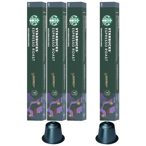 Starbucks Espresso Roast Coffee Capsules, 3 Boxes of 10