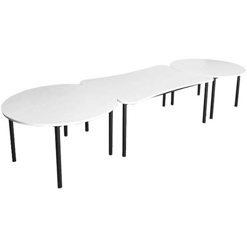 Dog & Bone Table Set Snowdrift White 625mm