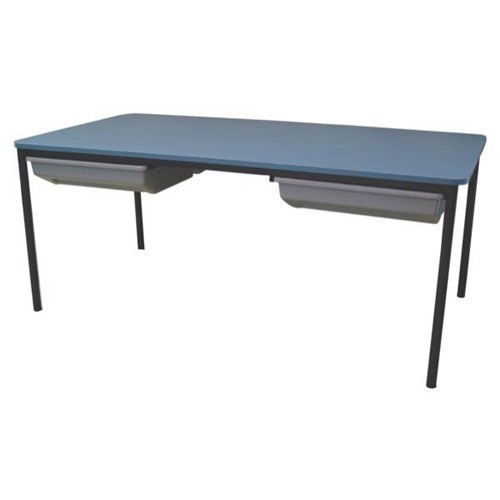 School Table Rectangular 725mm Provence Blue