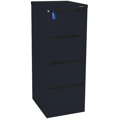 Europlan 505W Forte Filing Cabinet 4 Drawer Night Blue