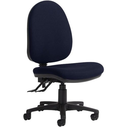 Logic Task Chair 3 Levers High Back Navy