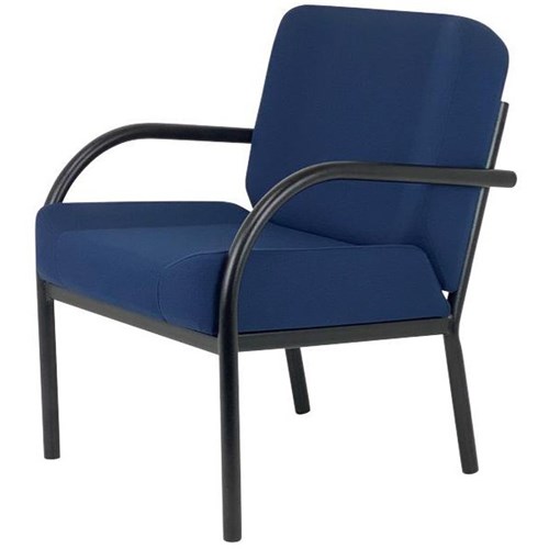 Parklane Visitor Chair New Ranger Fabric/Navy