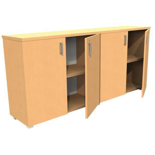 City Credenza Hinged Doors 1800mm Tawa