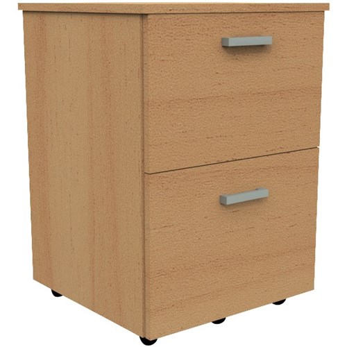 Classic Standard Mobile 2 File Drawer Tawa