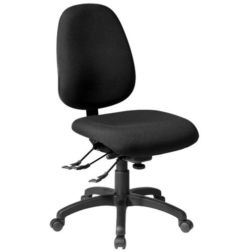 Sesto Heavy Duty Chair 3 Levers Black