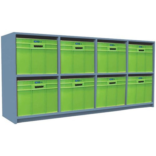 Cube Storage Low Unit Provence Blue