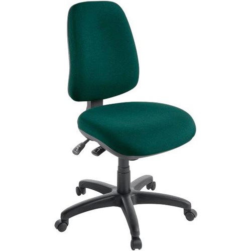 Tactic Task Chair High Back 3 Lever Quantum Fabric/Hunter