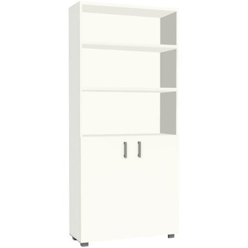 City Combo Cupboard 800x300x1800mm Snowdrift White