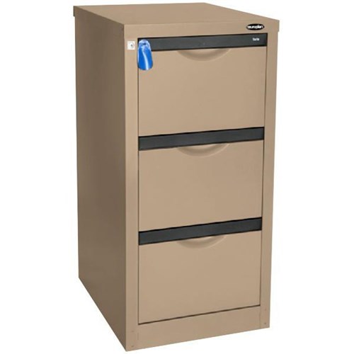 Europlan 505W Forte Filing Cabinet 3 Drawer Driftwood