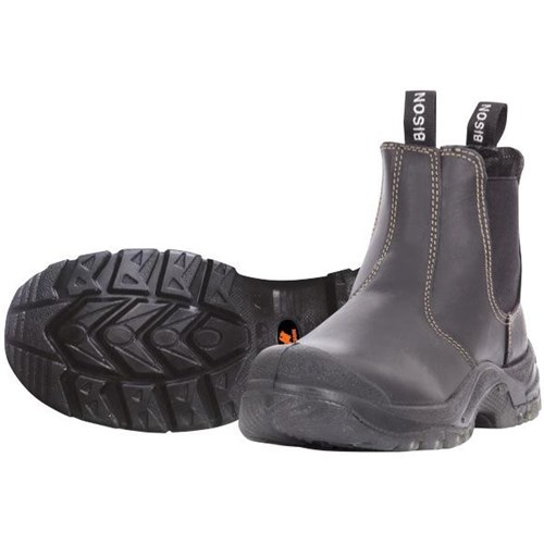 Bison Grizzly Slip On Safety Boots