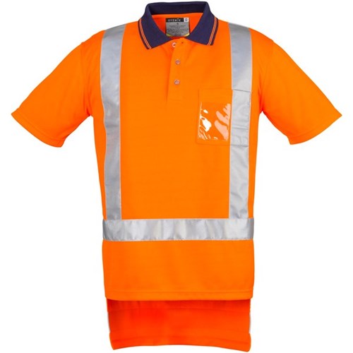 Syzmik Zone Hi Vis TTMC-W Short Sleeve Polo Shirt Unisex