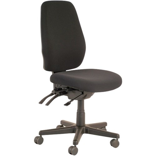 Aura Ergo+ Operator Chair 3 Lever High Back Nylon Base