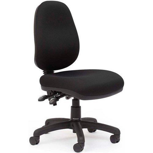 Evo Chair With Luxe Seat High Back 3 Lever Breathe Fabric