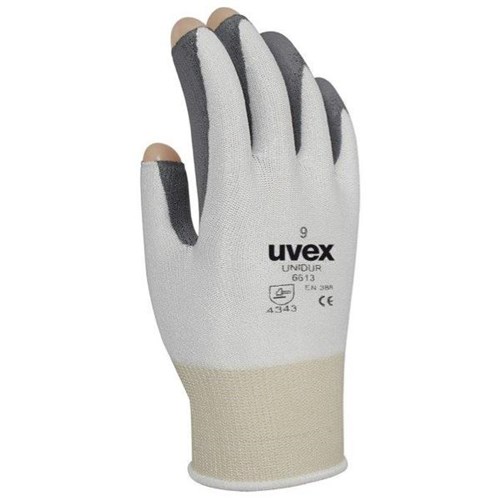 Uvex Unidur 6613 Dyneema Fingerless Gloves, Pack of 10 Pairs
