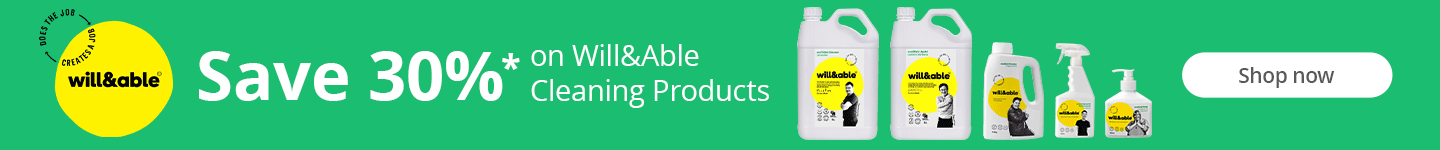 Save 30%* on Will&Able Cleaning products. Shop now.